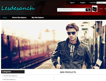 Tablet Screenshot of lesdesanches.com